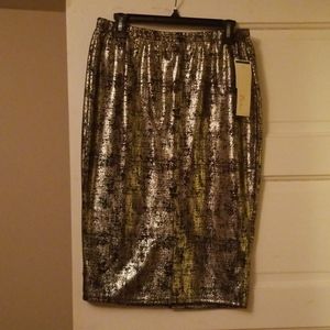 Metallic Skirt